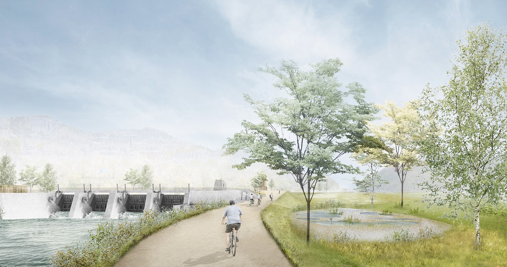 Le projet de palier hydroélectrique Massongex-Bex-Rhône sera prochainement mis à l’enquête